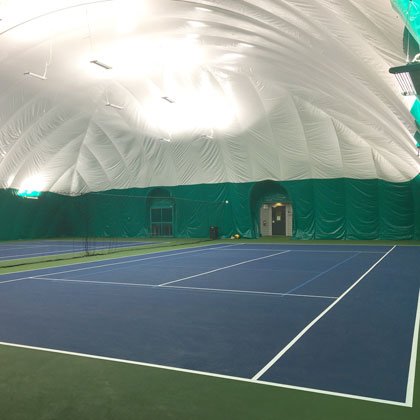 Tennis Bubble - Better Bubble Tennis Court Coverings and Bubble Domes