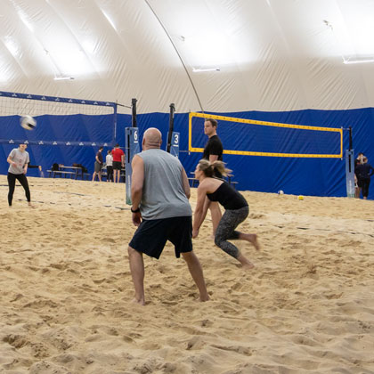 Seasonal Sand Volleyball Cover